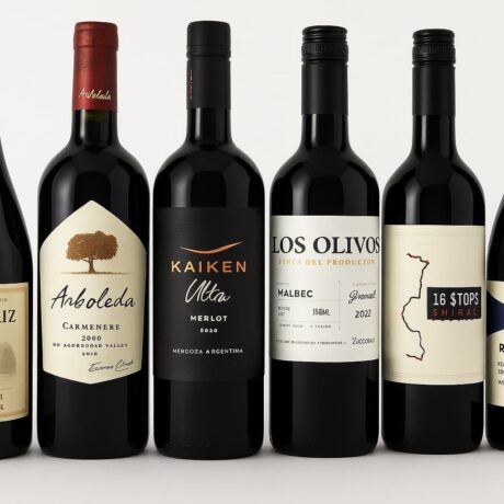 6 Mixed Case New World Red Wine